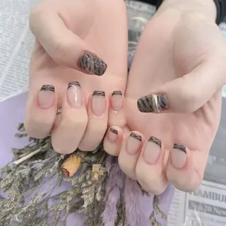 ネイル 🦋ネイルサロン ブラン🌈ゆりのネイルデザイン