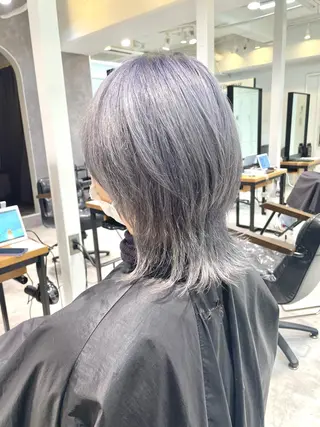 ショート カラー 田中大星 /ボブ 縮毛矯正のヘアスタイル