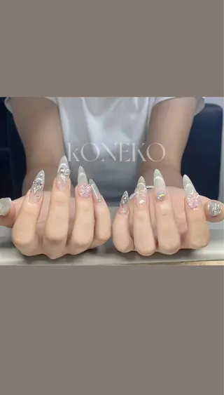 ネイル コネコネイルサロン モデル用のネイルデザイン