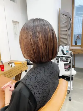 ショート newline銀座所属・👑銀座ショート/ 絶壁補正/金子涼👑のヘアスタイル