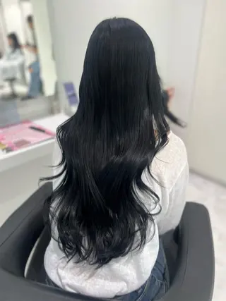 ロング カラー ブリーチなし特化 美容師💖SAE💖のヘアスタイル