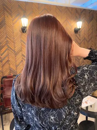 ロング カラー tocca 💜石田愛結💜のヘアスタイル