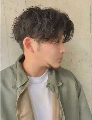 パーマ メンズ 大人メンズパーマ メンズ特化　萱原大幹のヘアスタイル