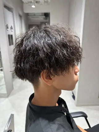 ショート パーマ メンズ 🍀メンズパーマ職人 池袋🍀Yuraのヘアスタイル