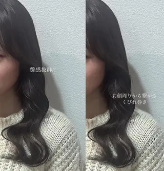 ロング カラー 透明感カラー／ 艶感カラー／RAMUのヘアスタイル