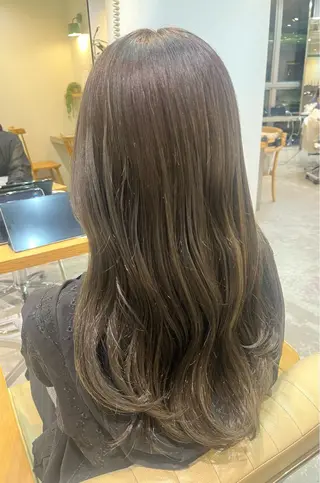 ロング Matsunaga Rihoのヘアスタイル