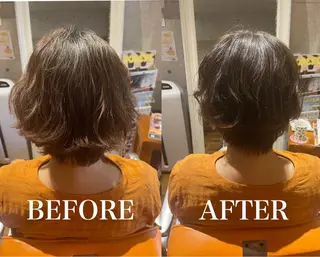 ショート カラー 岩下 なおとのヘアスタイル