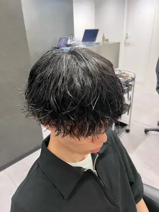 パーマ メンズ 🐺ウルフ /メンズ専門/そらのヘアスタイル