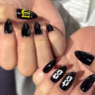 ミディアム 小川 柚香のネイルデザイン