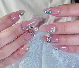 ネイル By moonネイル 🌷ワンホン/韓国風のネイルデザイン