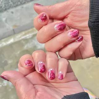 ネイル シモダ カスミ 🦀 @ksm_smdのネイルデザイン