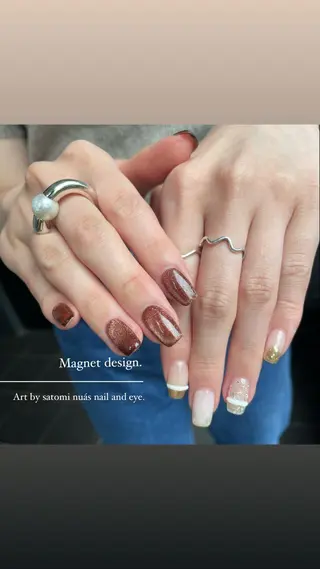 ネイル nuás nail & eyeのネイルデザイン