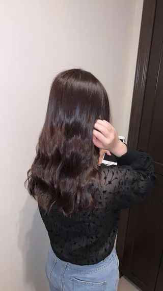 ロング 【髪質改善・縮毛矯正専門店】イリス茨木店所属・山藤 奈々のヘアスタイル