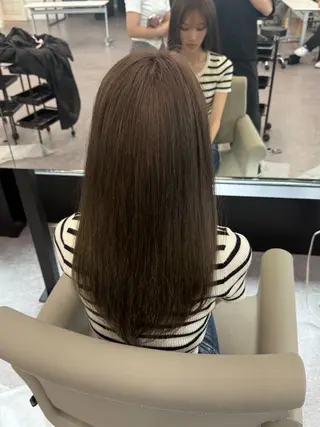 ロング ハイトーン×透明感 たけるのヘアスタイル