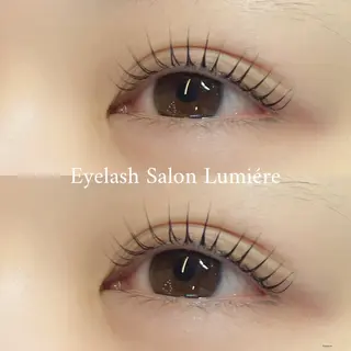 マツエク・マツパ Lumiére 鈴木咲良のマツエク・マツパデザイン