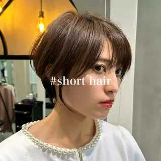 ショート taiga レイヤー /髪質改善/矯正🌈のヘアスタイル