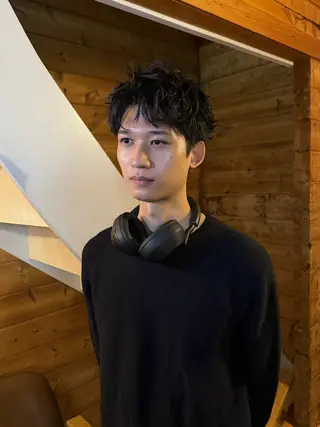 パーマ メンズ 美容室soi所属・メンズ特化/石田 凱土のヘアスタイル