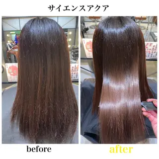 ロング 横山 菜摘のヘアスタイル