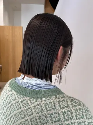 ショート sea by luvismけやき通り2号店所属・ボブ/ショート/ 縮毛矯正/岸本恭明のヘアスタイル