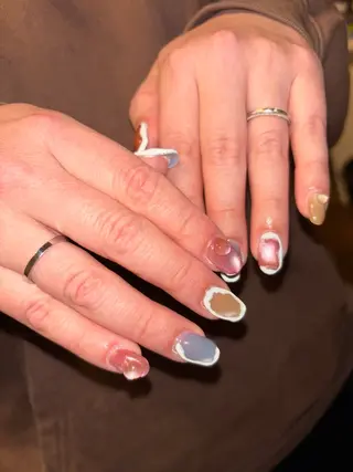 ネイル LUCY NAIL&EYE　心斎橋所属・LUCY  心斎橋/ miuのネイルデザイン