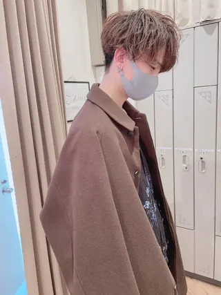 ショート カラー ヘアアレンジ メンズ メンズZina代表 田端 麗治のヘアスタイル