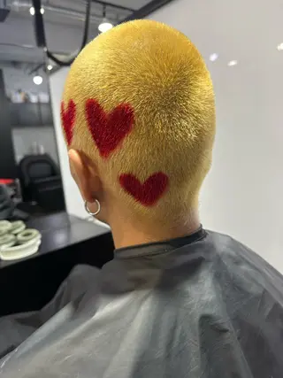 ショート カラー メンズ haco+所属・🌈派手髪エクステ ブレイズ🌈ひろとのヘアスタイル