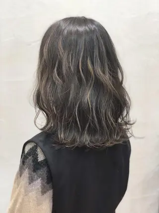 ミディアム カラー メンズカット特化柏駅 徒歩3分LOUのヘアスタイル