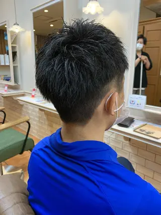 メンズ カットが得意✨ 川元裕範（ヒロノリ）のヘアスタイル