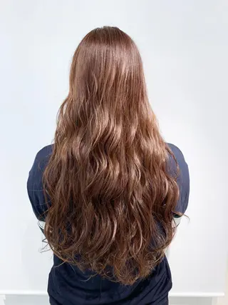 ロング カラー オチ ハナのヘアスタイル