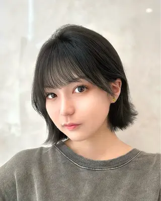 ショート 韓国顔まわり/前髪 /レイヤー/いつきのヘアスタイル