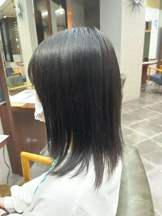 ミディアム 長内  大明のヘアスタイル