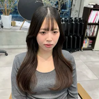 ロング 韓国ヘア AINA🐱のヘアスタイル