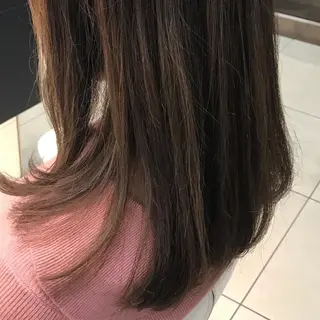 ロング カラー 二宮 早智子のヘアスタイル