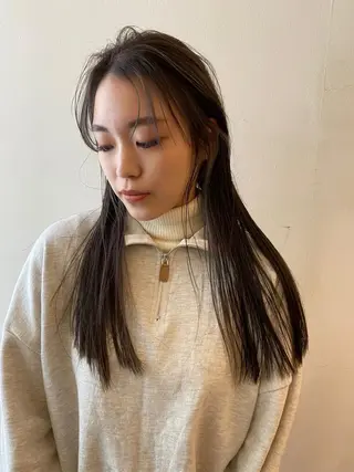 ロング BOTTOMS所属・🌸透明感艶 カラー🌸Yuukiのヘアスタイル