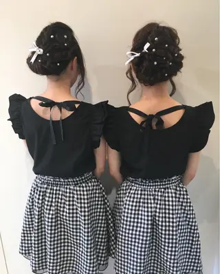 ヘアアレンジ _WHITE高槻所属・_WHITE高槻店 yusukeのヘアスタイル