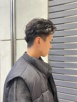 メンズ アイブロウリフト パーマモデル/はなのヘアスタイル