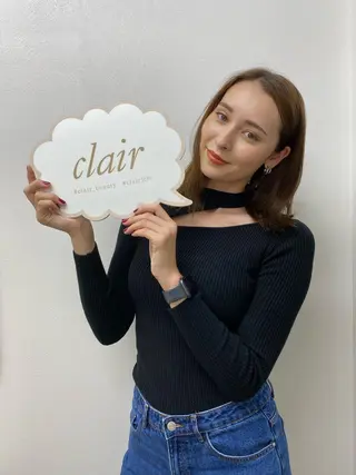 ロング カラー メンズ キッズ ネイル マツエク・マツパ アイブロウ clair立川店所属・PRSSS立川 matsudaのエステ・リラクイメージ