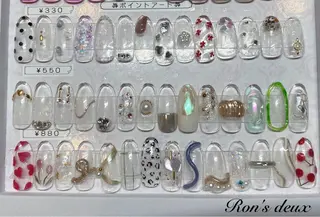 ネイル Ron's nail 笹岡のネイルデザイン