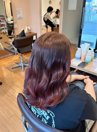 セミロング カラー mahiro/ ショートカットのヘアスタイル