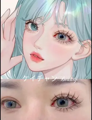 マツエク・マツパ ケイ チャンのネイルデザイン