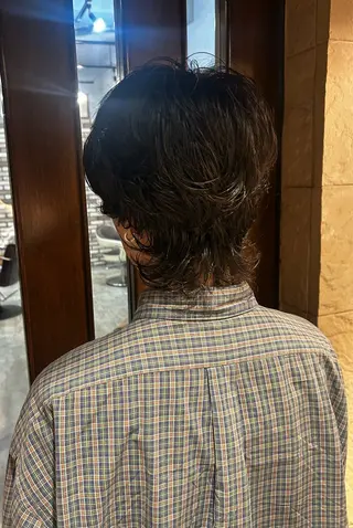 ショート パーマ メンズ BARBES TOKYO SOUTH所属・🤎💇🏻‍♀️✨ /万尋　マヒロのヘアスタイル