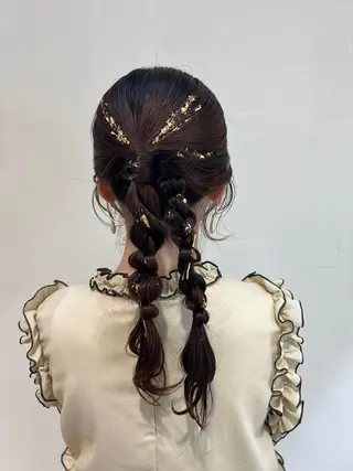 ヘアアレンジ ルプラボウ /小見山琴衣のヘアスタイル