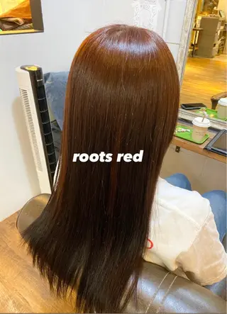 カラー 新美 千奈のヘアスタイル