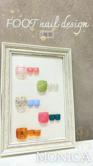 ネイル nailsalon MONICA所属・MONICA_ HANEのネイルデザイン