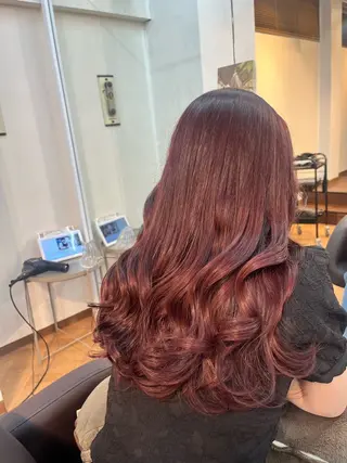 ロング 🍒Ayana🍒 艶カラー🍒のヘアスタイル