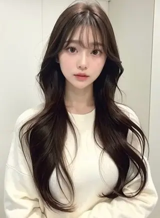 ロング liberte(リベルテ)所属・🤍韓国髪質改善🤍 クメユウキのヘアスタイル