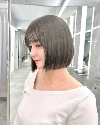 ショート 岡部 未咲希のヘアスタイル