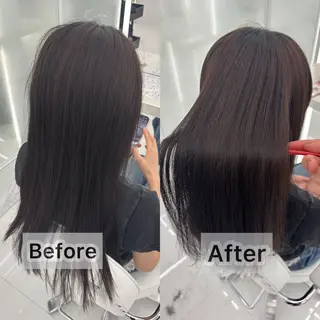 セミロング COA PLUS立川所属・縮毛矯正 特化アツシのヘアスタイル