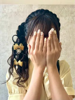 ヘアアレンジ アレンジ/エクステ✨ 横浜🩵かのんのヘアスタイル