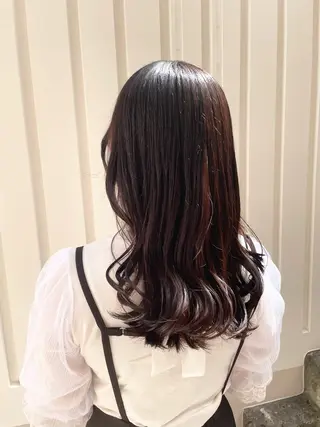 セミロング MIKU ナチュラルヘア✂️✨のヘアスタイル